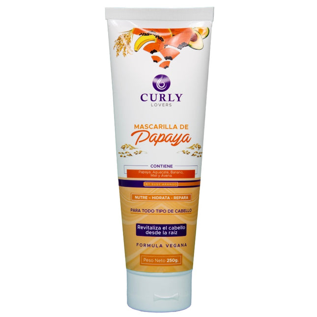 MASCARILLA DE PAPAYA CURLY LOVERS