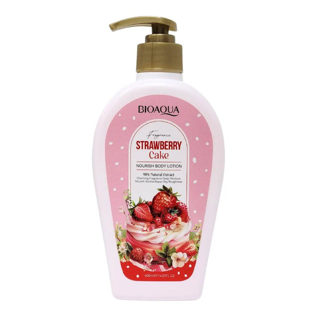 CREMA HIDRATANTE CORPORAL STRAWBERRY CAKE BIOAQUA