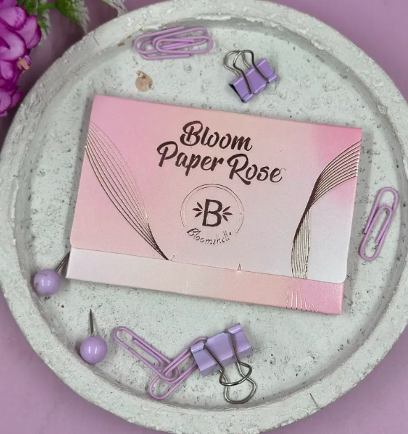 PAPEL ABSORBENTE BLOOM ROSE BLOOMSHELL