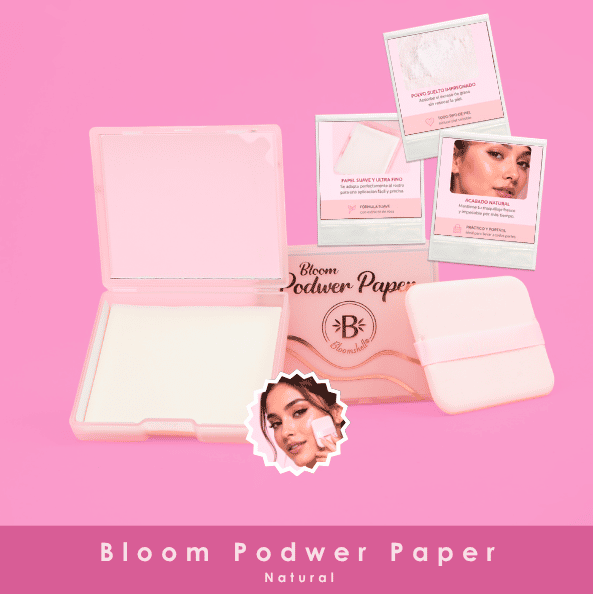 PAPEL ABSORBENTE x50 PODWER PAPER BLOOMSHELL
