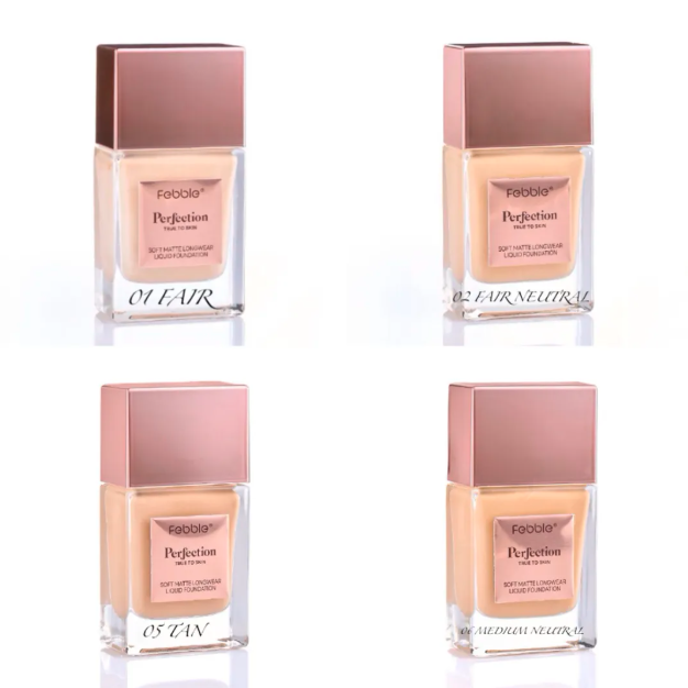 BASE LIQUIDA SOFT MATTE PERFECTION FEBBLE