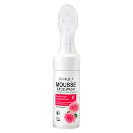 JABON FACIAL EN ESPUMA DE ROSAS BIOAQUA