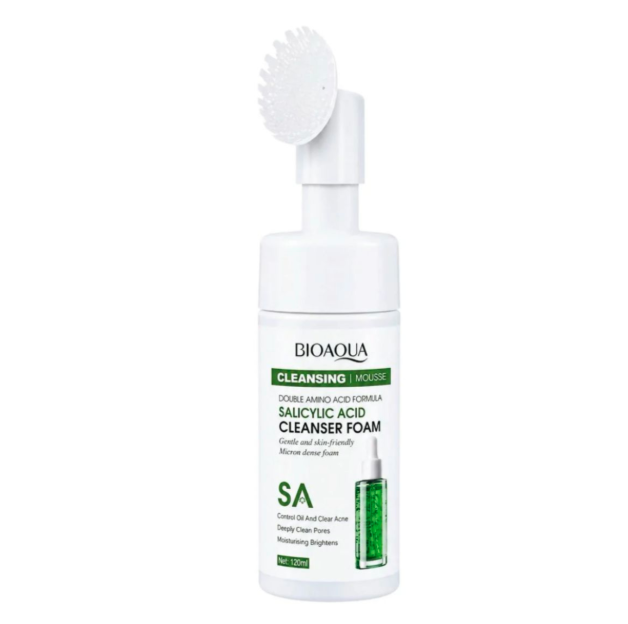JABON FACIAL EN ESPUMA ACIDO SALICYLIC BIOAQUA