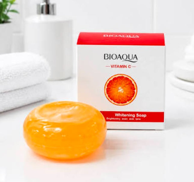 JABON EN BARRA VITAMINA C 100gr BIOAQUA