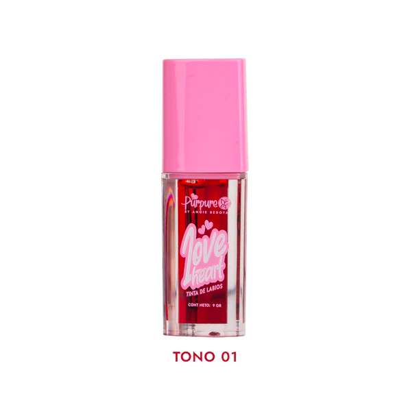 TINTA DE LABIOS LOVE HEART PURPURE