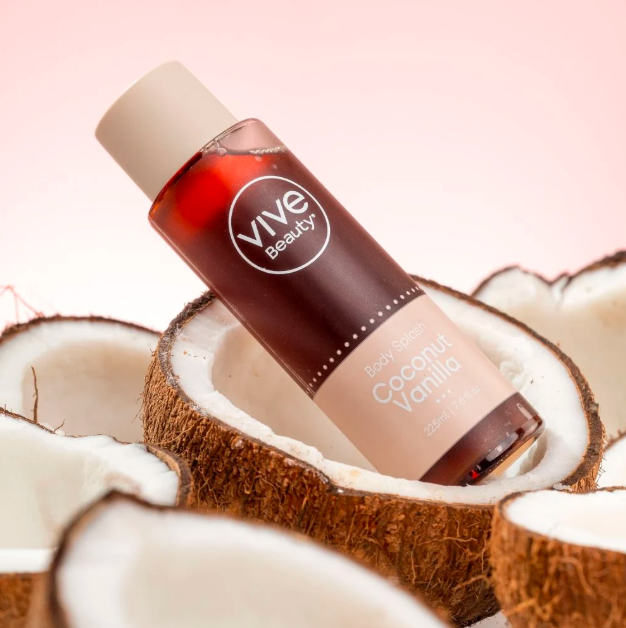 BODY SPLASH COCONUT VANILLLA 225ml VIVE BEAUTY