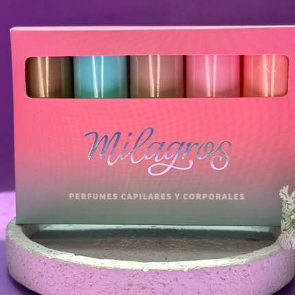 KIT PERFUME MINI x5 MILAGROS