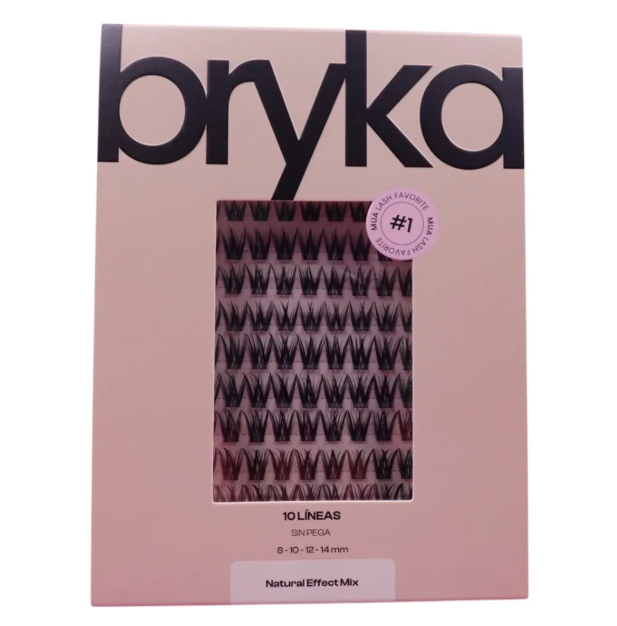 PESTAÑAS CLUSTER x10 BRYKA