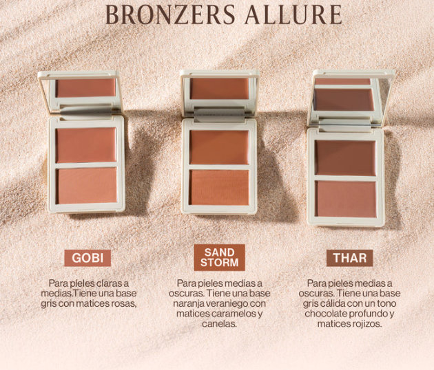 BRONZER DUO CREMA Y COMPACTO ALLURE ATENEA