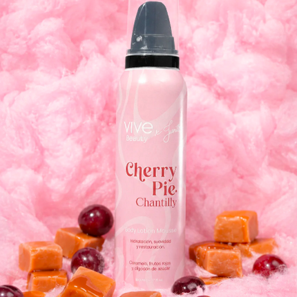 HIDRATANTE CORPORAL EN ESPUMA CHERRY PIE VIVE BEAUTY