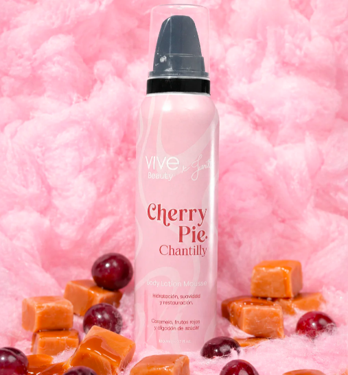 HIDRATANTE CORPORAL EN ESPUMA CHERRY PIE VIVE BEAUTY