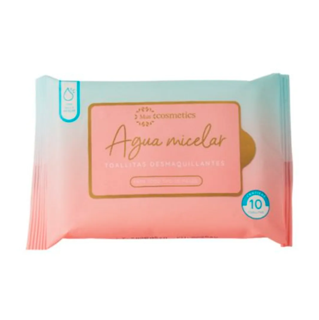 TOALLITAS DESMAQUILLANTES X10 MIIS COSMETICS