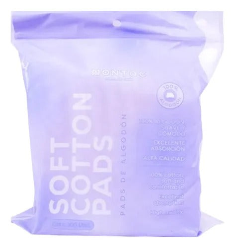 SOFT COTTON PADS DE ALGODÓN X200 MONTOC