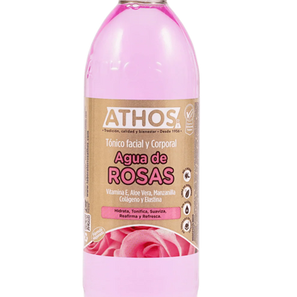 AGUA DE ROSAS ATHOS - 500ML