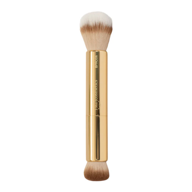 BROCHA DOBLE PARA ROSTRO PRO BRUSH MIIS COSMETICS
