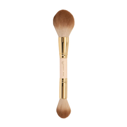 BROCHA DOBLE PARA POLVO Y PARA RUBOR PRO BRUSH MIIS COSMETICS