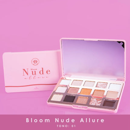 PALETA DE SOMBRAS NUDE BLOOMSHELL