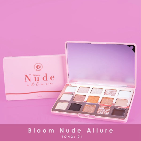 PALETA DE SOMBRAS NUDE BLOOMSHELL