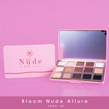 PALETA DE SOMBRAS NUDE BLOOMSHELL