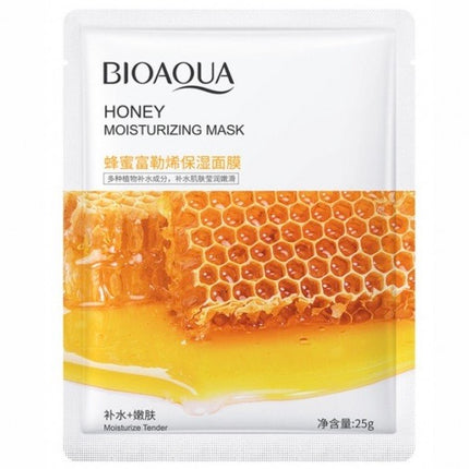 MASCARILLA FACIAL EN VELO MIEL BIOAQUA