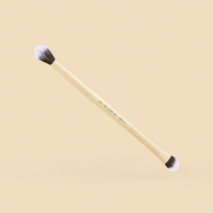 BROCHA DUO PLANA CREMA Y DIFUMINADORA ATENEA REF DB12