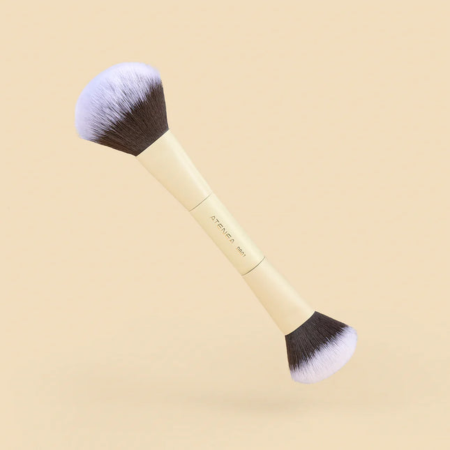 BROCHA DUO POLVO Y RUBOR ATENEA DB01