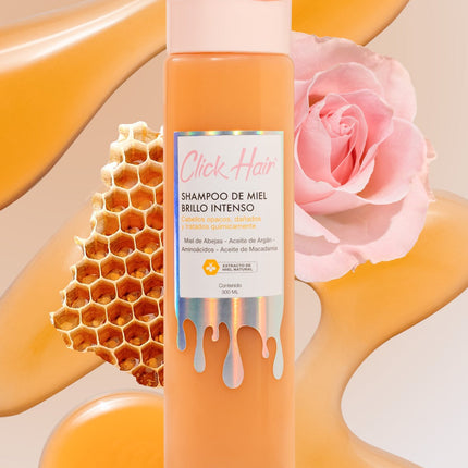 SHAMPOO DE MIEL BRILLO INTENSO CLICK HAIR