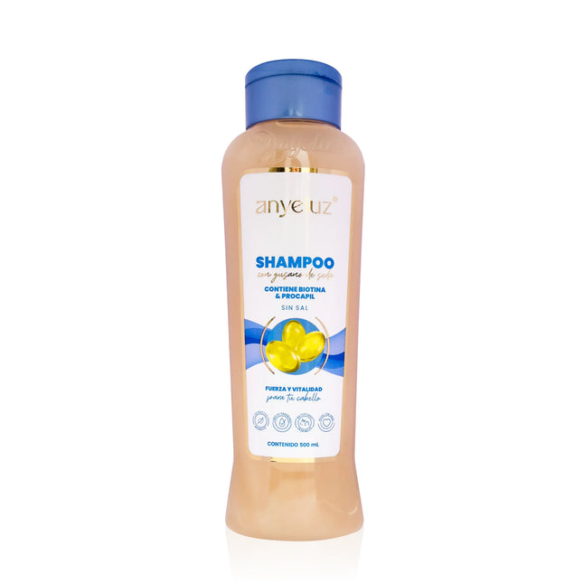SHAMPOO CON GUSANO DE SEDA ANYEUZ