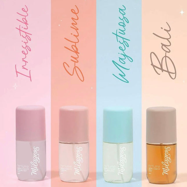 PERFUME CAPILAR Y CORPORAL MILAGROS