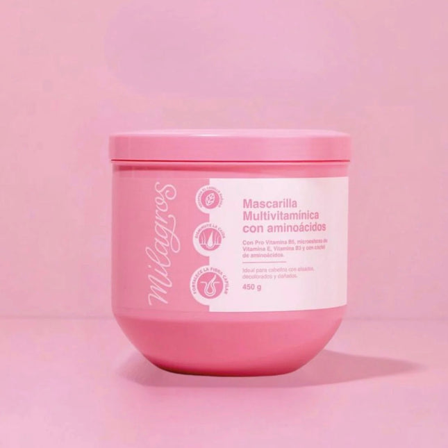 MASCARILLA MULTIVITAMÍNICA CON AMINOÁCIDOS MILAGROS