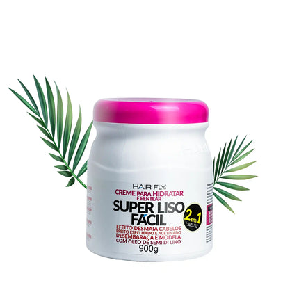 CREMA PARA PEINAR SÚPER LISO FÁCIL HAIR FLY