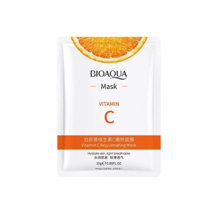 MASCARILLA FACIAL EN VELO VITAMINA C BIOAQUA