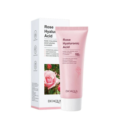 JABÓN FACIAL ÁCIDO HIALURONICO Y ROSAS BIOAQUA