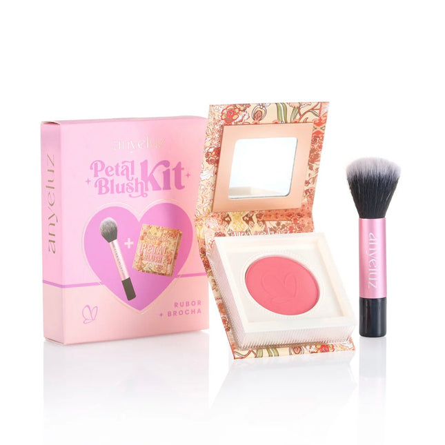 PETAL BLUSH KIT RUBOR + BROCHA ANYELUZ