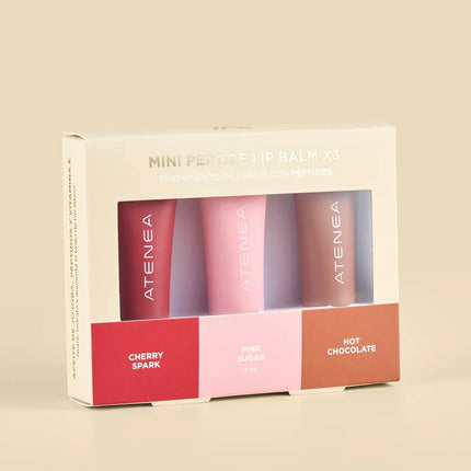 MINI PEPTIDES LIP BALM X3 ATENEA