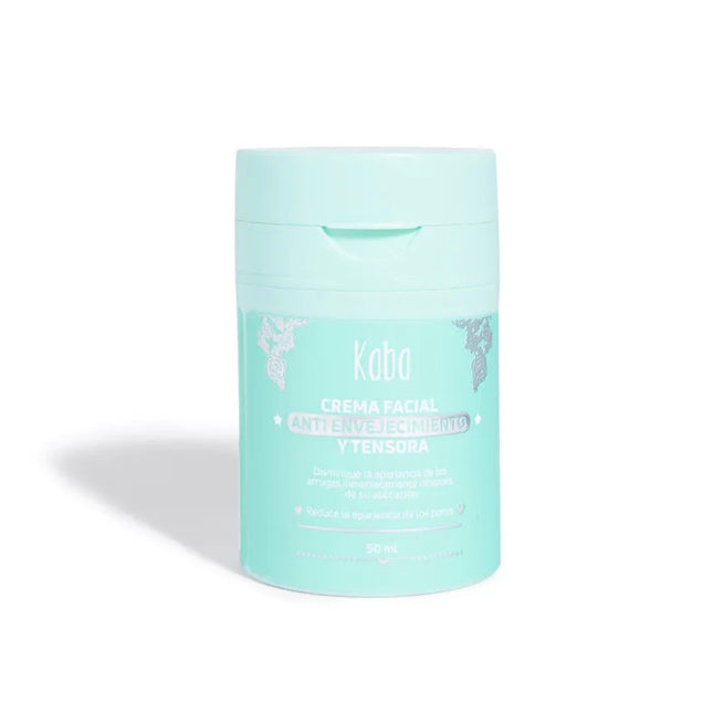 CREMA FACIAL ANTI ENVEJECIMIENTO Y TENSORA KABA