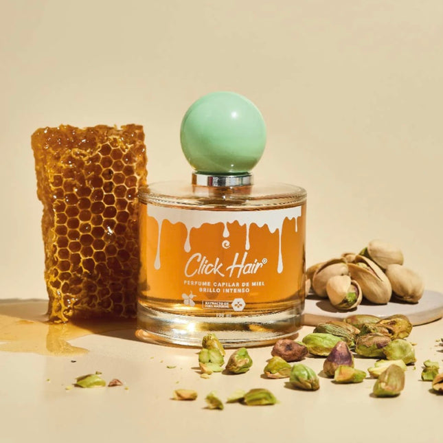 PERFUME CAPILAR DE MIEL Y PISTACHOS BRILLO INTENSO CLICK HAIR