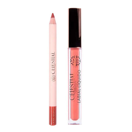 LIP GLOSS Y LÁPIZ DELINEADOR CELESTIAL MIIS COSMETICS