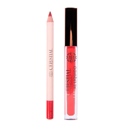 LIP GLOSS Y LÁPIZ DELINEADOR CELESTIAL MIIS COSMETICS