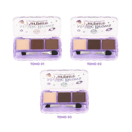 KIT DE CEJAS X3 MYSTIC BROW PURPURE