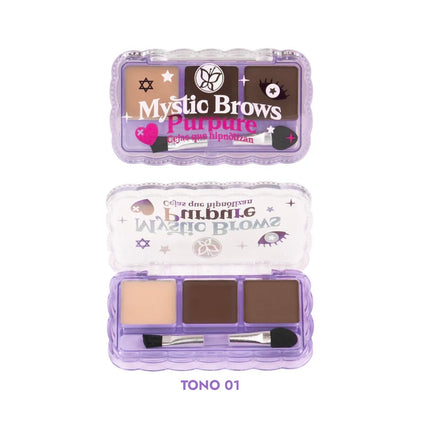 KIT DE CEJAS X3 MYSTIC BROW PURPURE