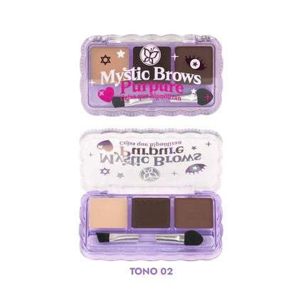KIT DE CEJAS X3 MYSTIC BROW PURPURE