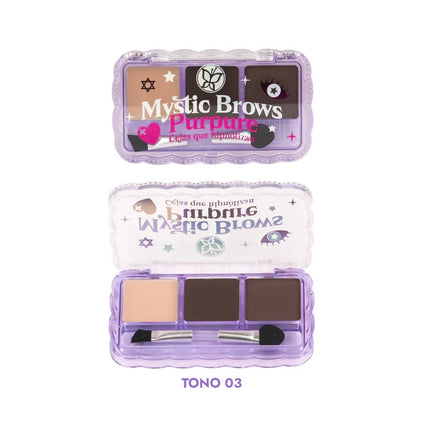 KIT DE CEJAS X3 MYSTIC BROW PURPURE