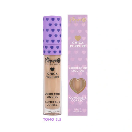 CORRECTOR LÍQUIDO CHICA PURPURE