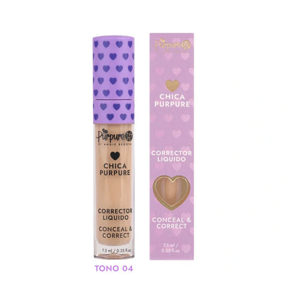 CORRECTOR LÍQUIDO CHICA PURPURE