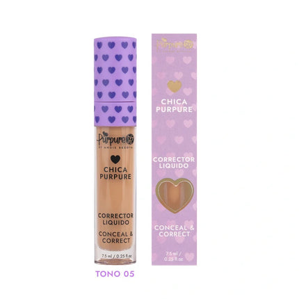 CORRECTOR LÍQUIDO CHICA PURPURE