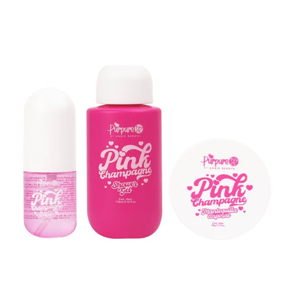 KIT CARTUCHERA PINK CHAMPAGNE PURPURE