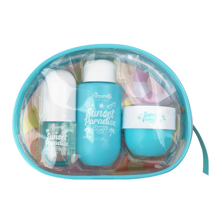 KIT CARTUCHERA SUNSET PARADISE PURPURE