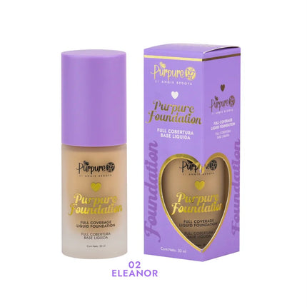 BASE LIQUIDA FULL COBERTURA PURPURE