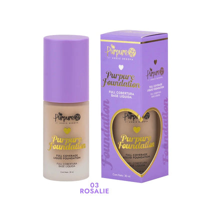 BASE LIQUIDA FULL COBERTURA PURPURE